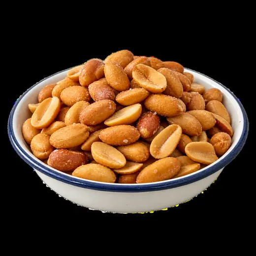 Salted roasted peanuts